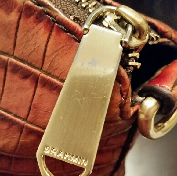 Authentic Brahmin Satchel/  PLS READ. SOLD!! - Picture 4 of 8